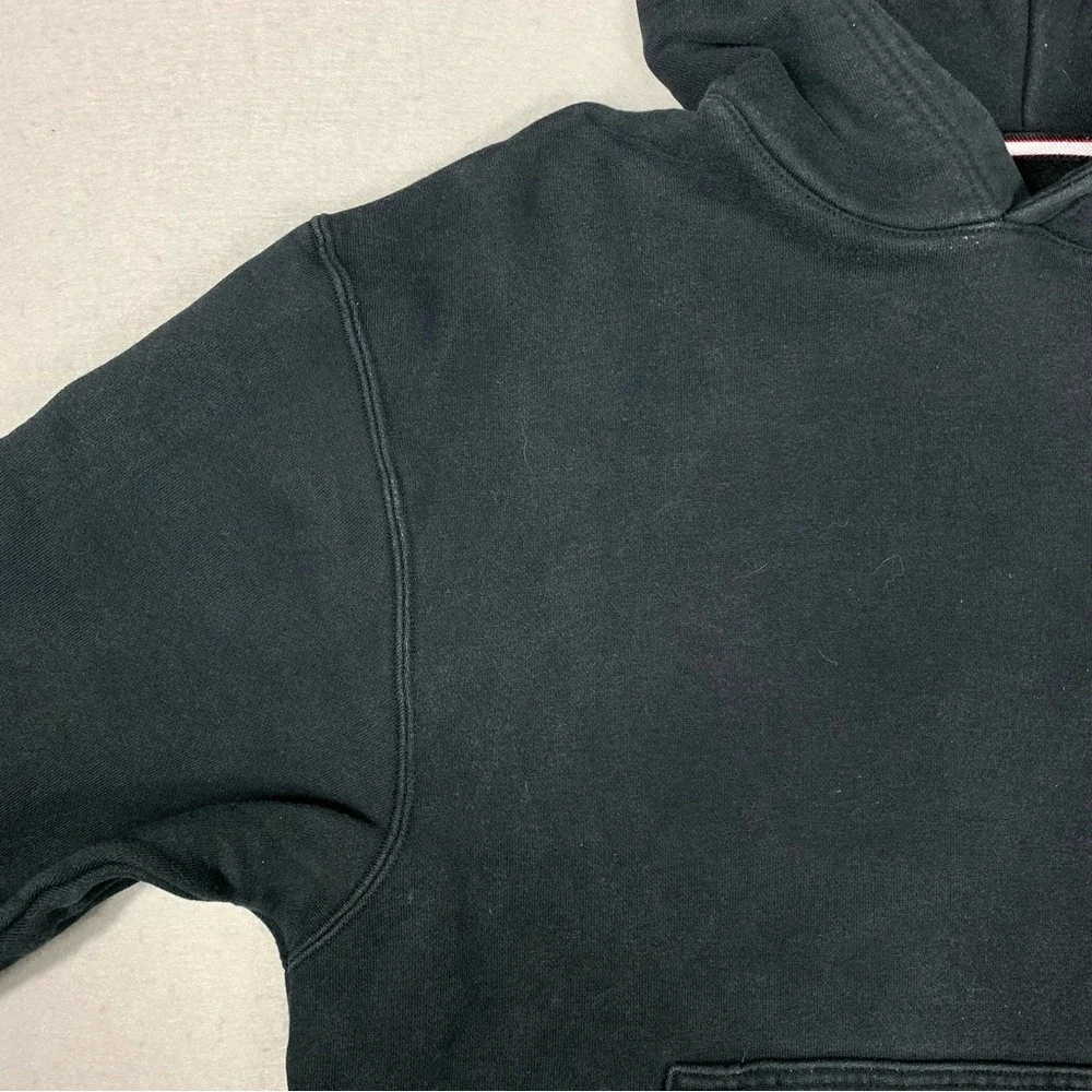 Jordan Brooklyn Fleece Hoodie Men's Medium Pullover Black Sweatshirt Casual